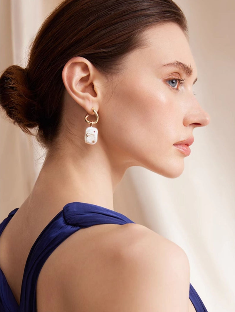 Haddie Freshwater Pearl Earrings