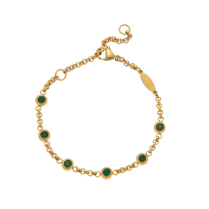 Hasset Minimal Birthstone Bracelet