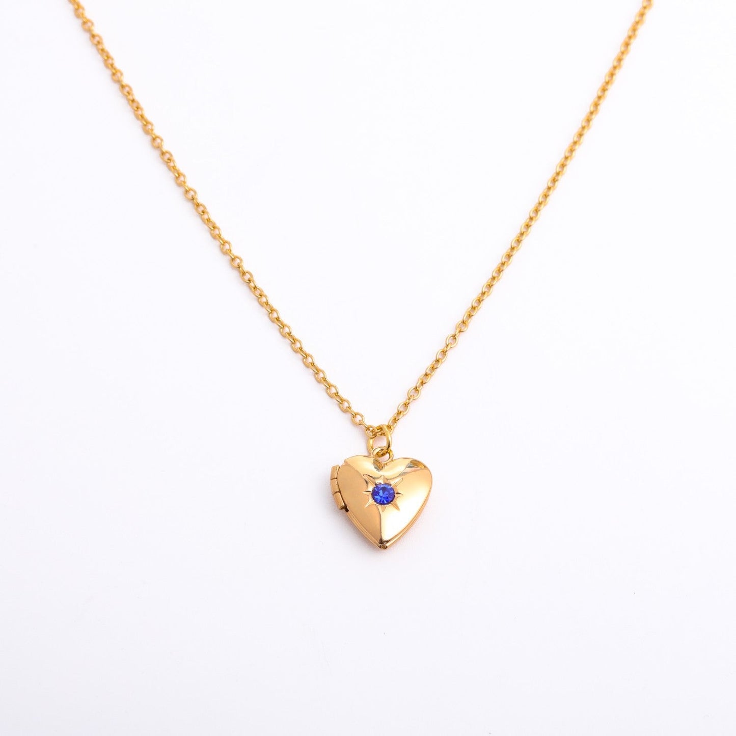 Anayah Birthstone Heart Locket