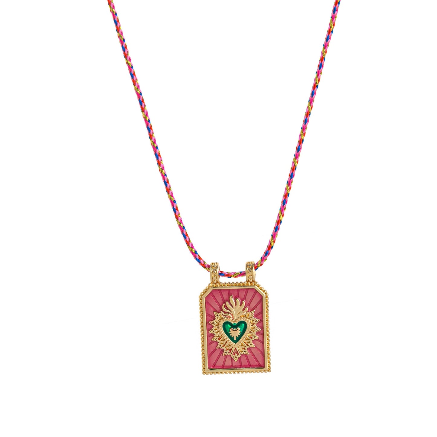Siyona Cord Charm Necklace