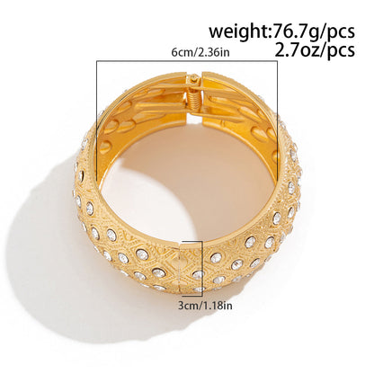 Samantha Pearl Diamond Statement Bracelet