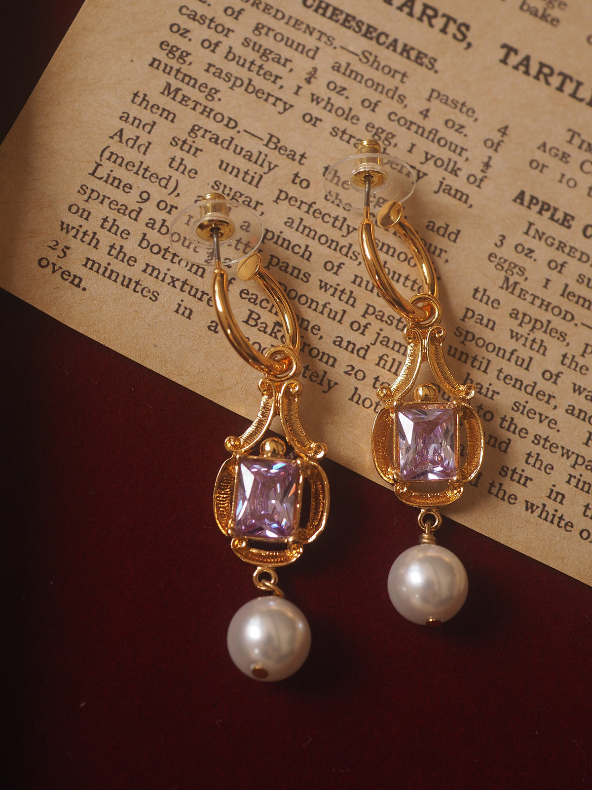 Miri Gemstone Drop Earrings
