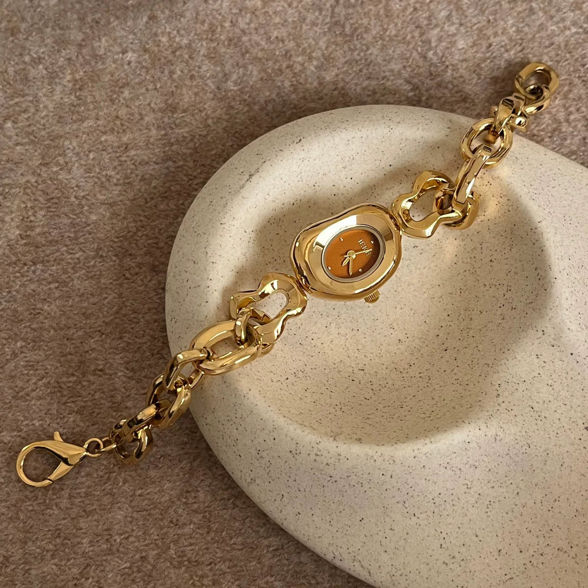 Irregular Hollow Bracelet Watch