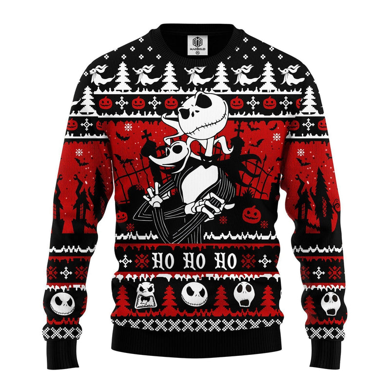 Skull Print - Festival of Holiday Prints Ugly Sweater