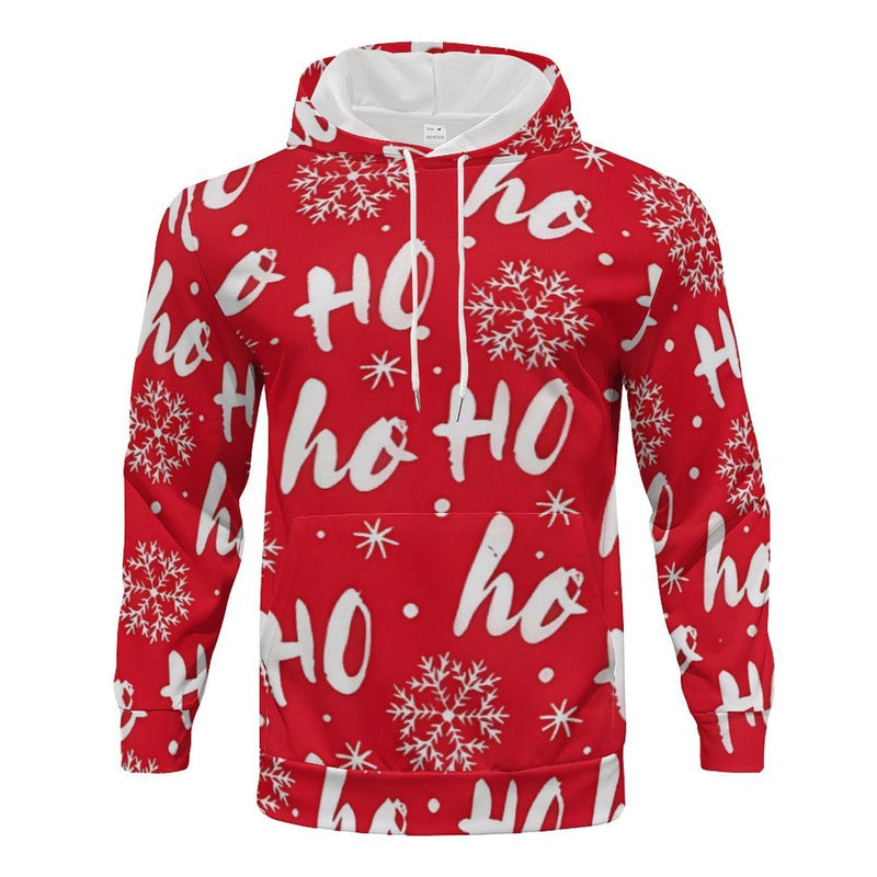 Men's Christmas Hoodie with Colorful Graphic Design and Comfortable Fit