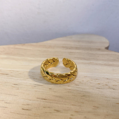 Clarice Geometric Wheat Hoops