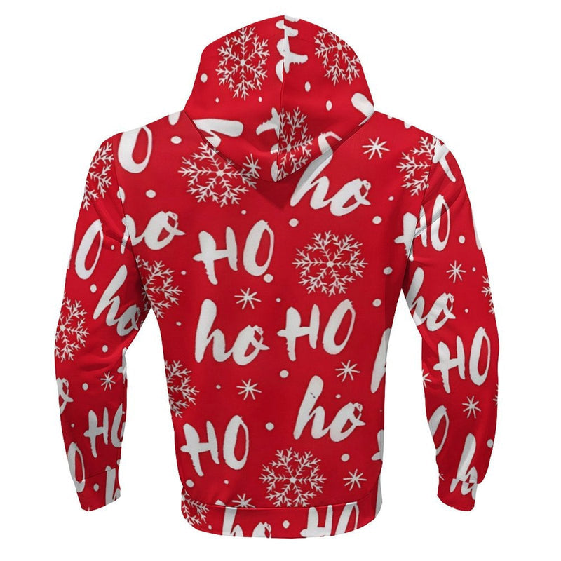 Men's Christmas Hoodie with Colorful Graphic Design and Comfortable Fit