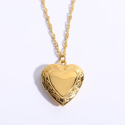 Heart Locket Necklace