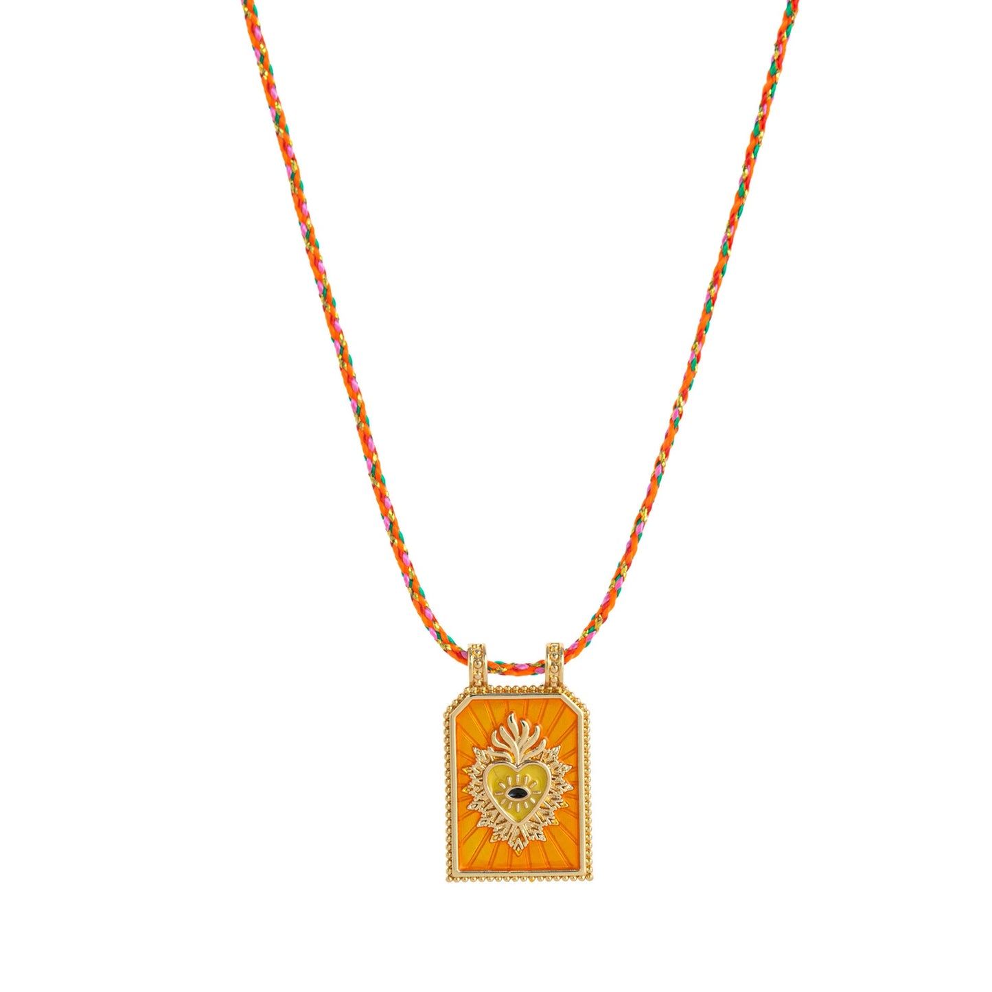 Siyona Cord Charm Necklace