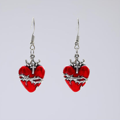 Gothic Sigil of the Dark Earrings