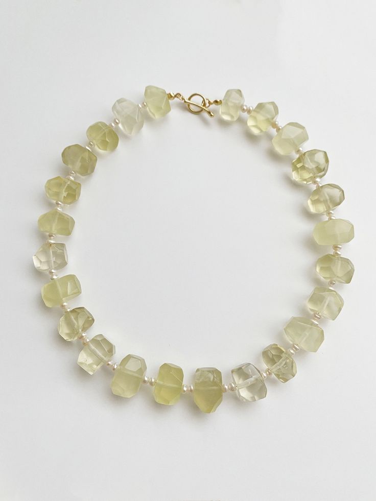 Valentina Large Gemstone Beaded Necklace