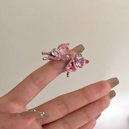 Indiana Enamel Butterfly Ring