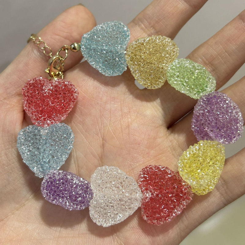 Damiya Jelly Heart Necklace