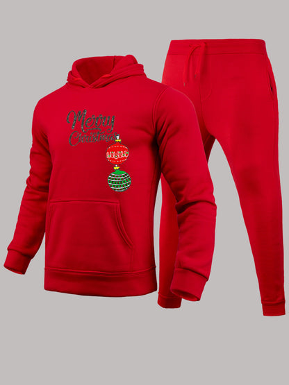 Women's Sweatsuit with Festive Christmas Motif