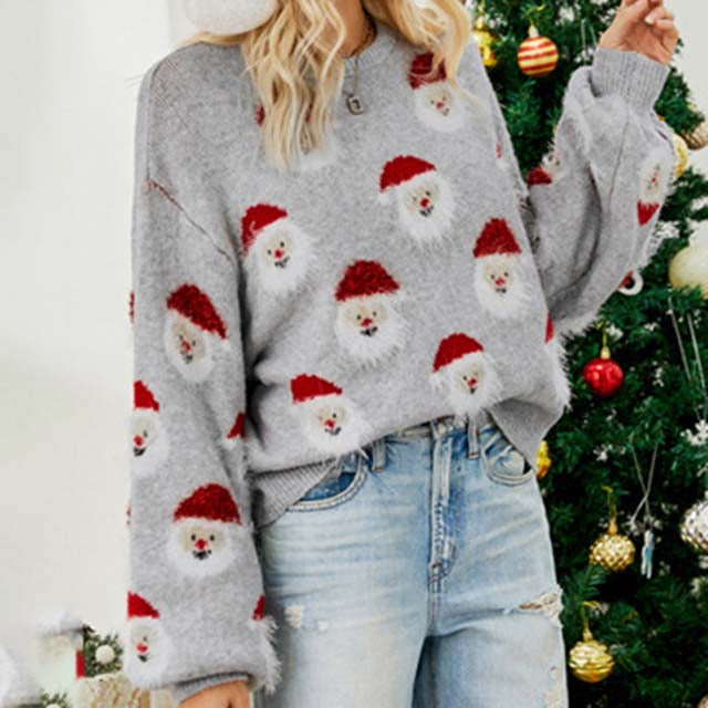 Fashionable Christmas Knit Sweater for Women