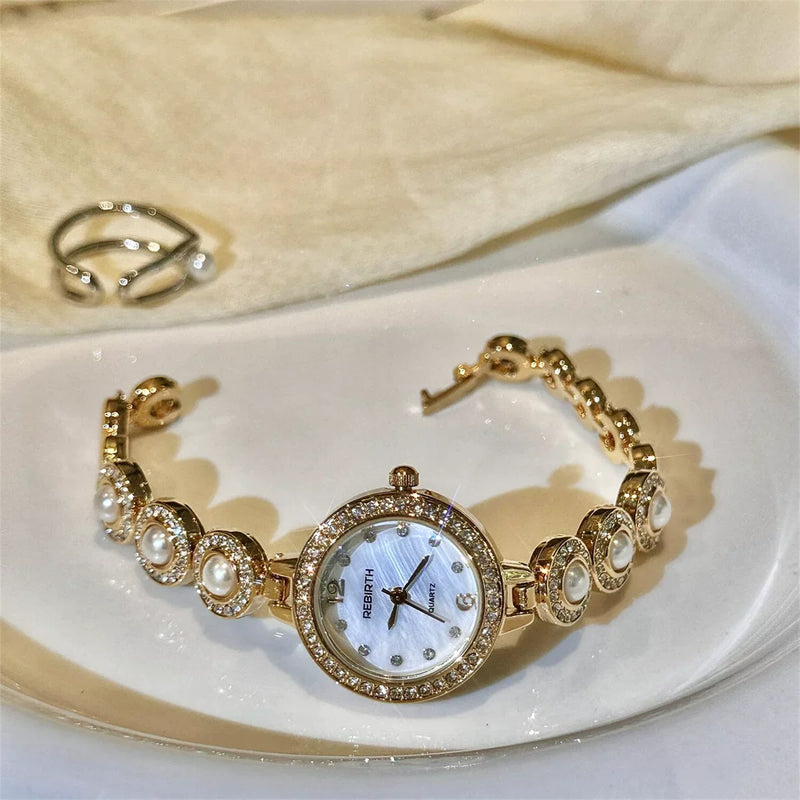 Pearl Bracelet Watch