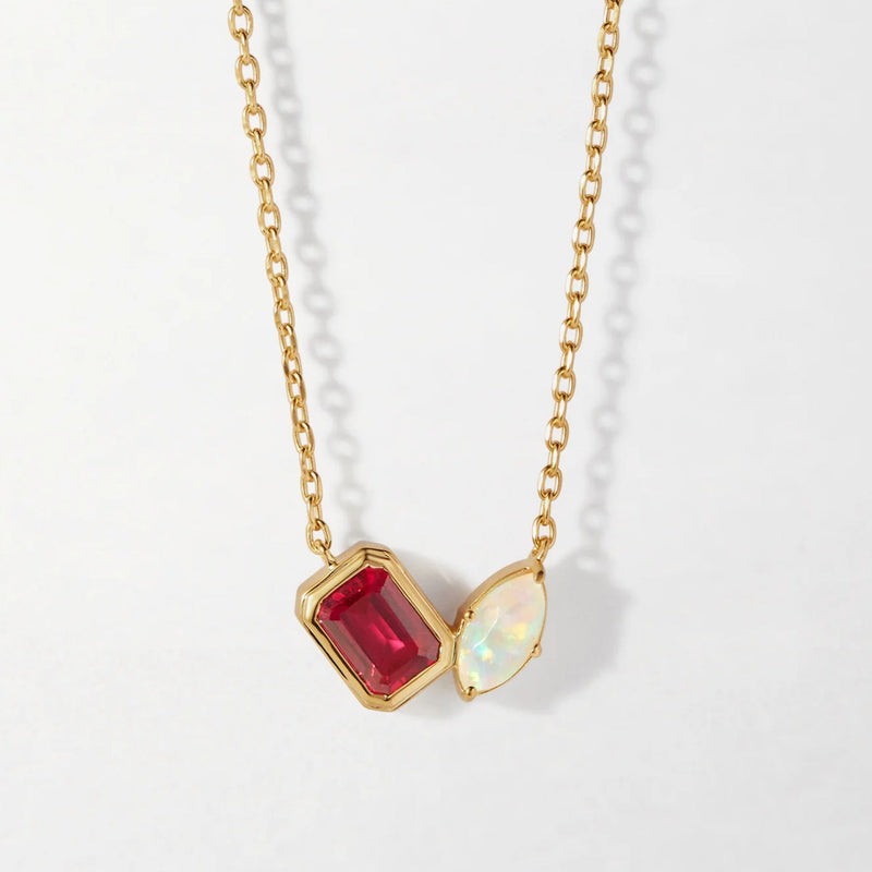 Dainty Teardrop Pendant Necklace