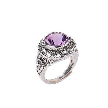 Skye Amethyst Ring