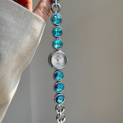 Anessa Crystal Bracelet Watch