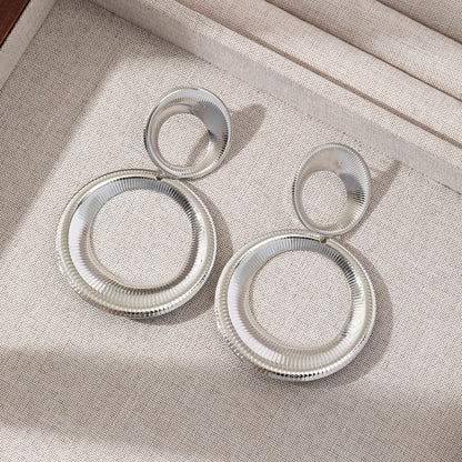 Alayah Sculptural Hoop Earrings