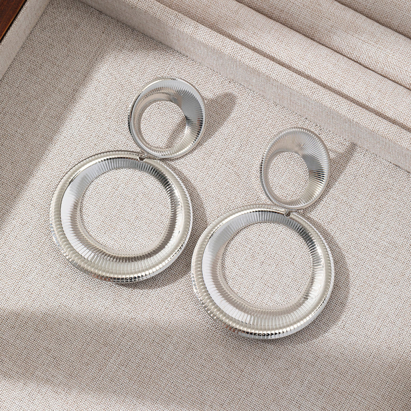 Alayah Sculptural Hoop Earrings