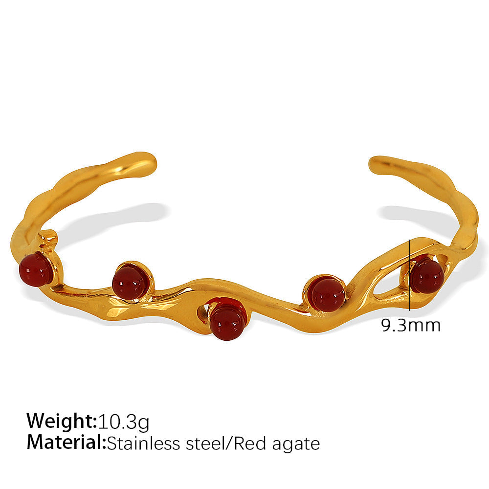 Varnika Bold Stone Cuff