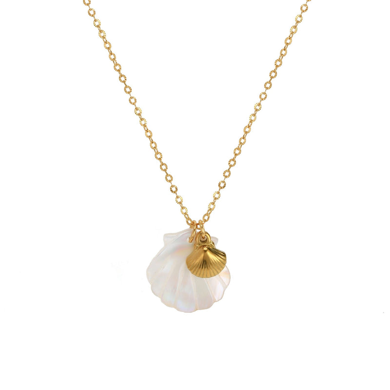 Seashell Ocean Charm Necklace