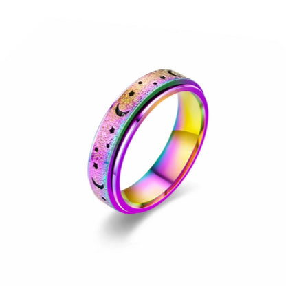 Spinning Celestial Balance Ring