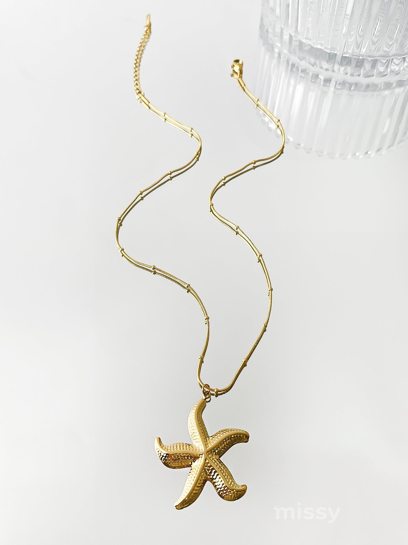 Dia Ocean Inspired Necklace