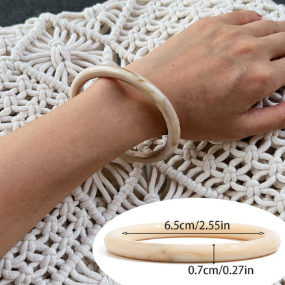 Ivyonna Irregular Resin Bangle