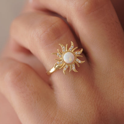 Aariyah Opal Zirconia Pendant Necklace