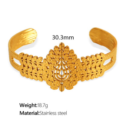 Ileana Sculpted Cuff Bracelet
