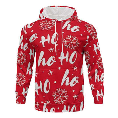 Men's Christmas Hoodie with Colorful Graphic Design and Comfortable Fit