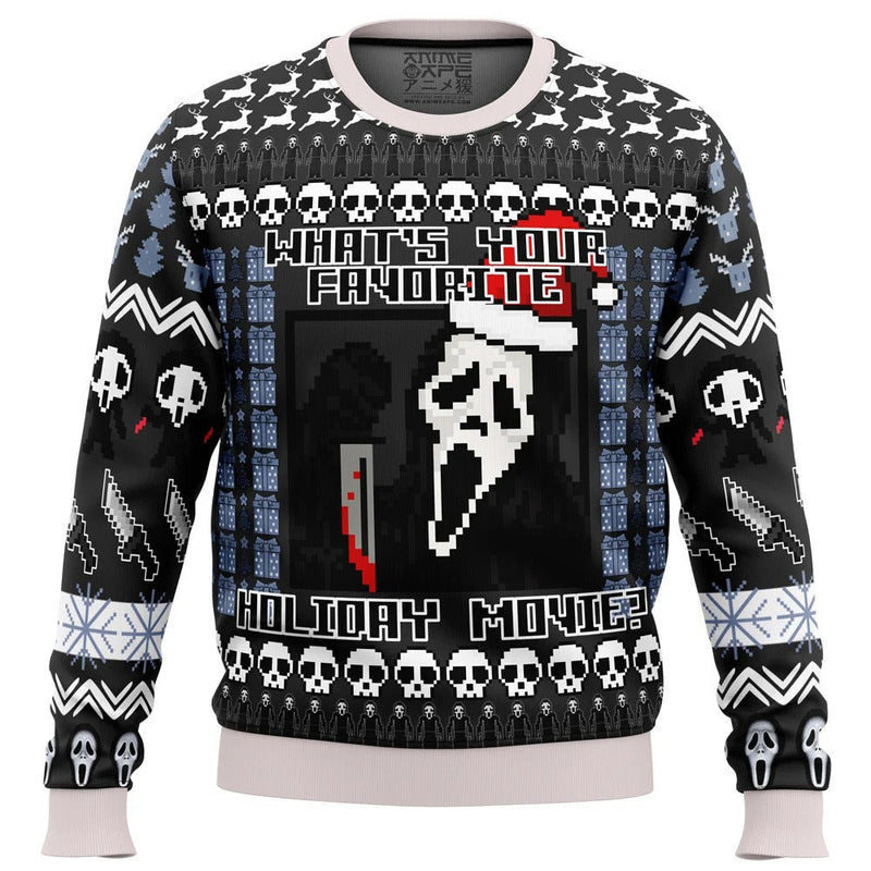 Skull Print - Festival of Holiday Prints Ugly Sweater