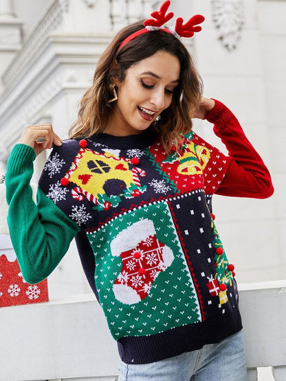 The Patchwork Christmas Sweater Men's