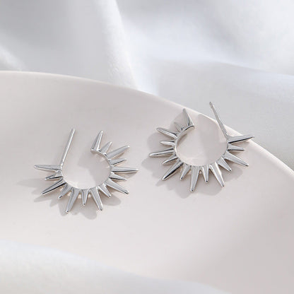 Allyanna Sunflower Drop Earrings