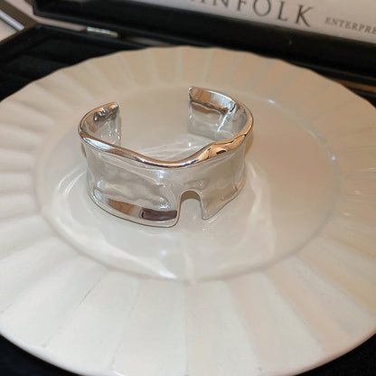 Glory Irregular Open Cuff Bracelet