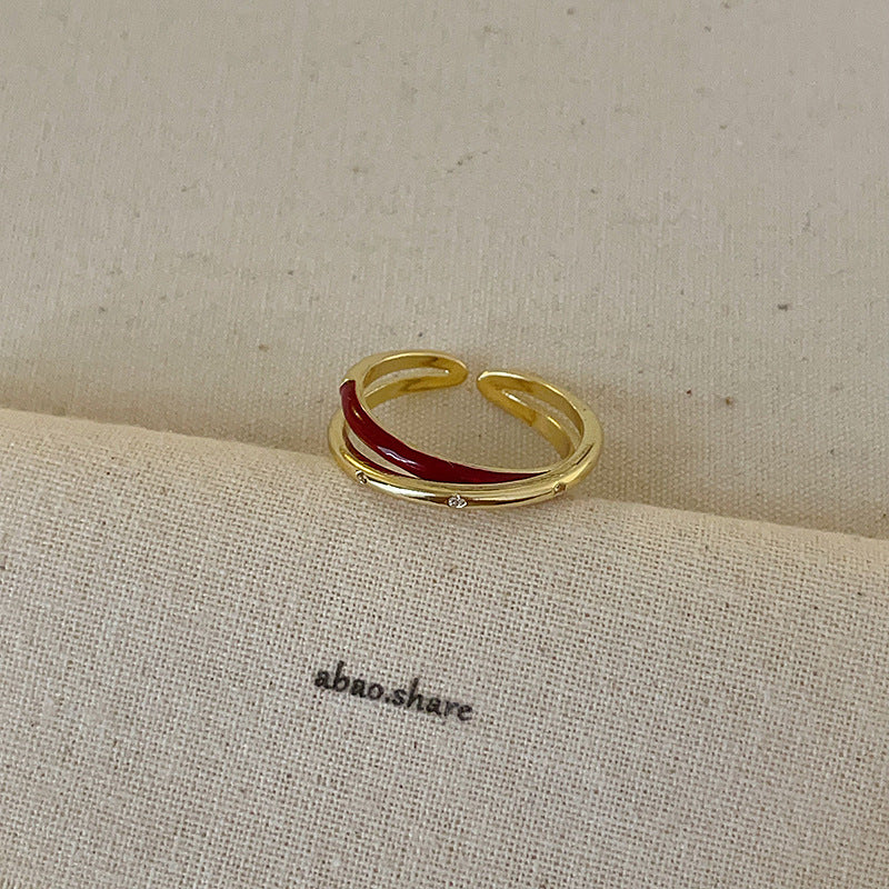 Ilaria Delicate Enamel Ring