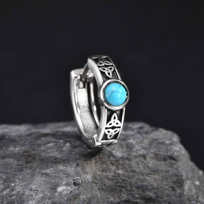 Trinity Spirit Turquoise Earrings