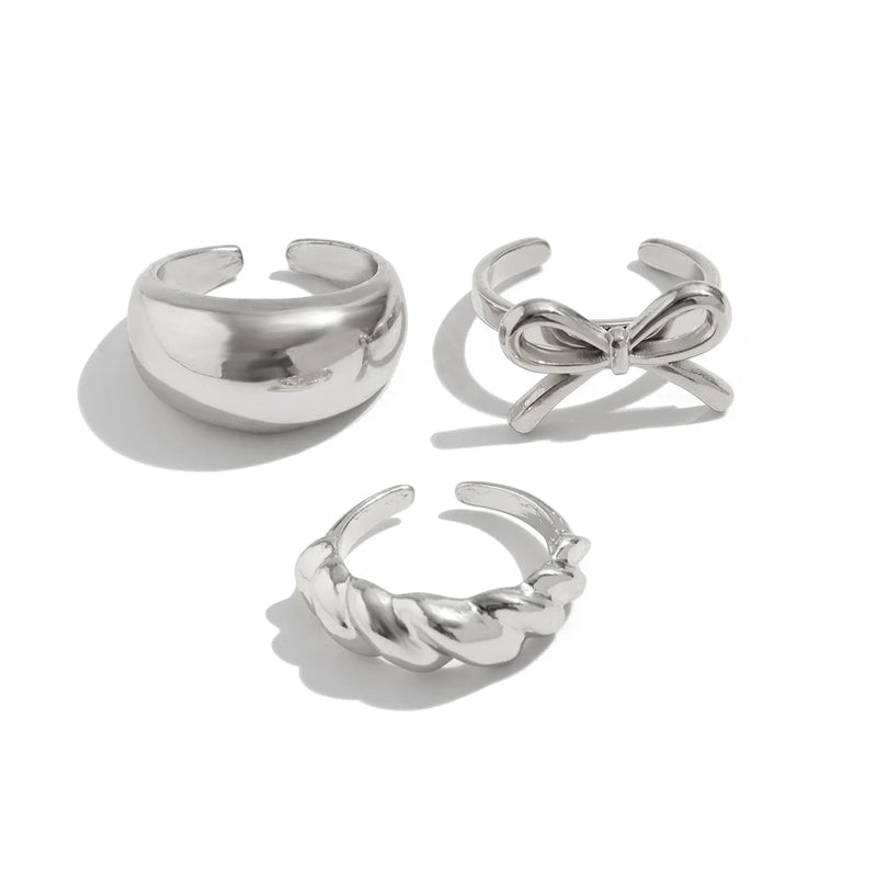 Aislin Delicate Butterfly Ring Set