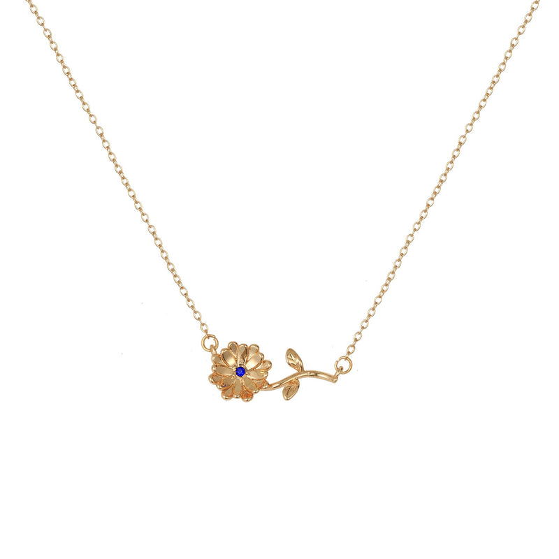 Kaylea Birth Flower Pendant Necklace