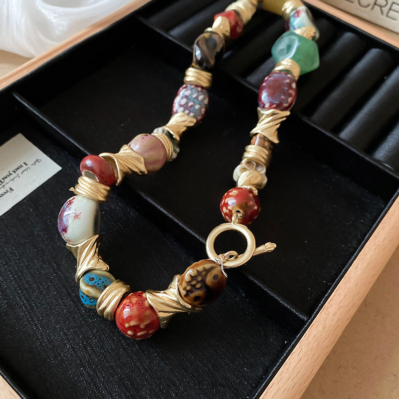 Valerie Ceramic Beaded Necklace