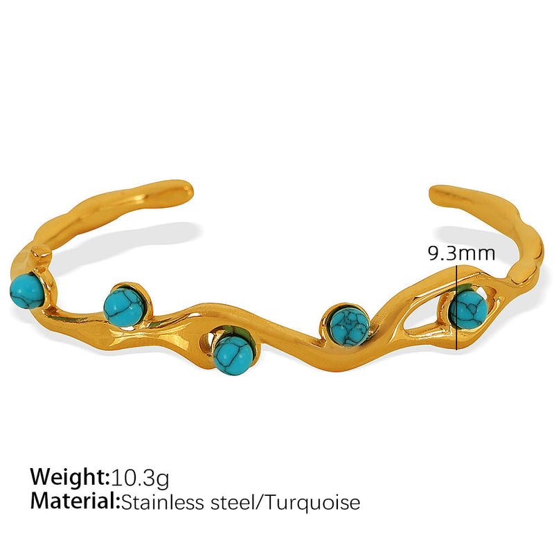 Varnika Bold Stone Cuff