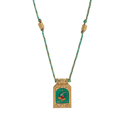 Siyona Cord Charm Necklace