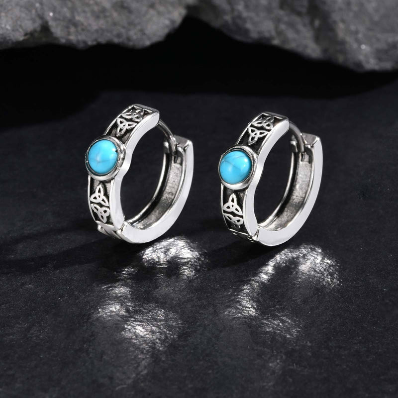 Trinity Spirit Turquoise Earrings