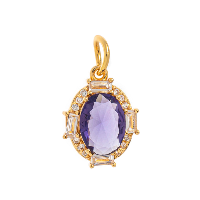 Birthstone Pendant Necklace
