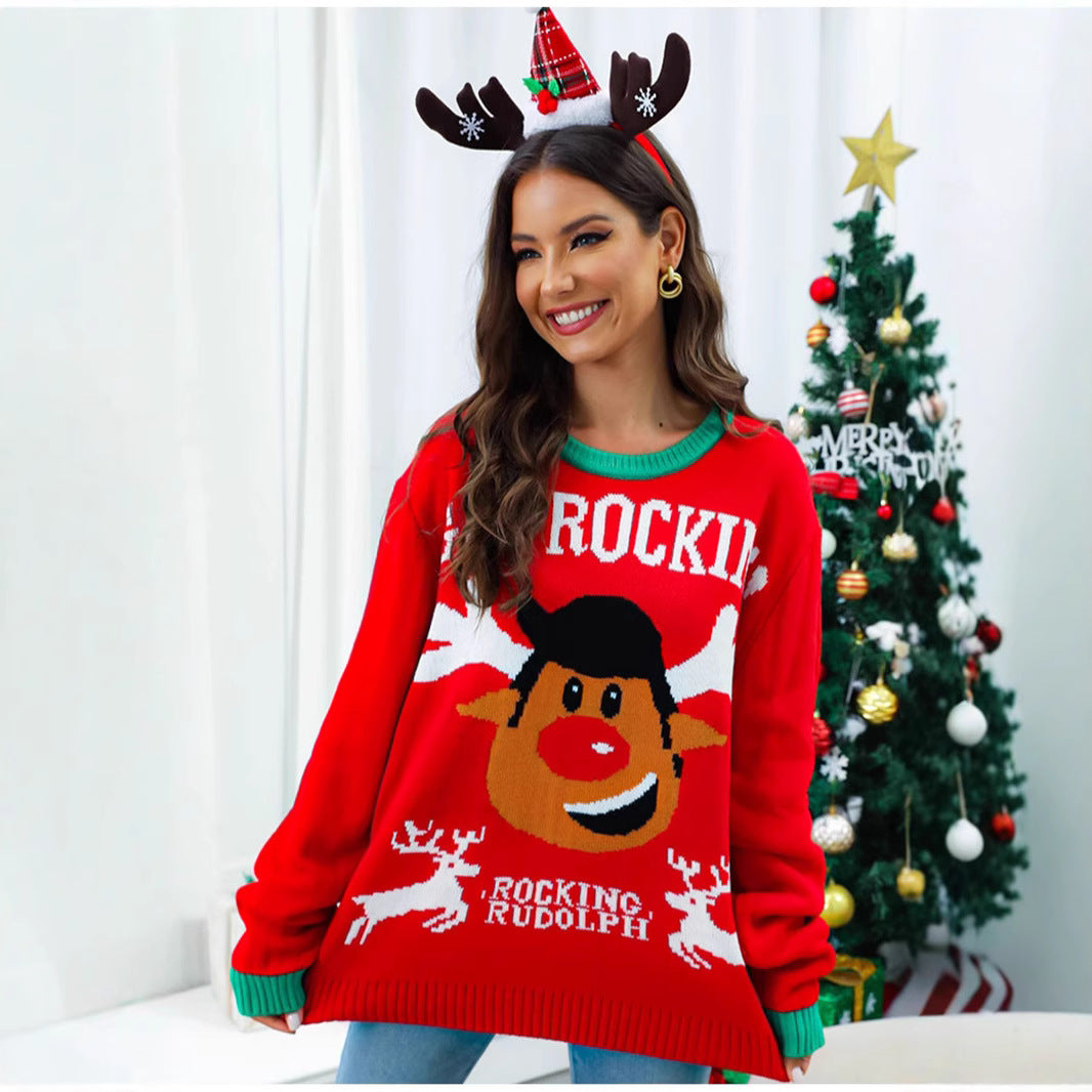 Women's Cozy Christmas Sweater R&B
