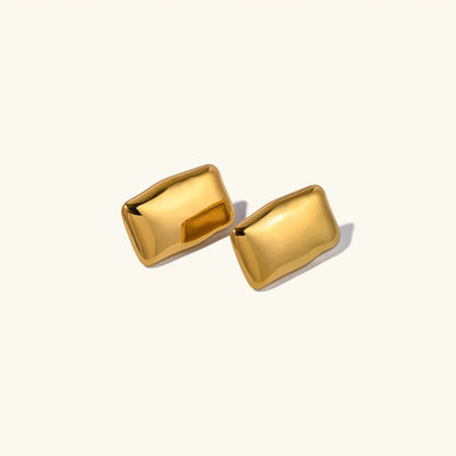 Olive Gold Earrings