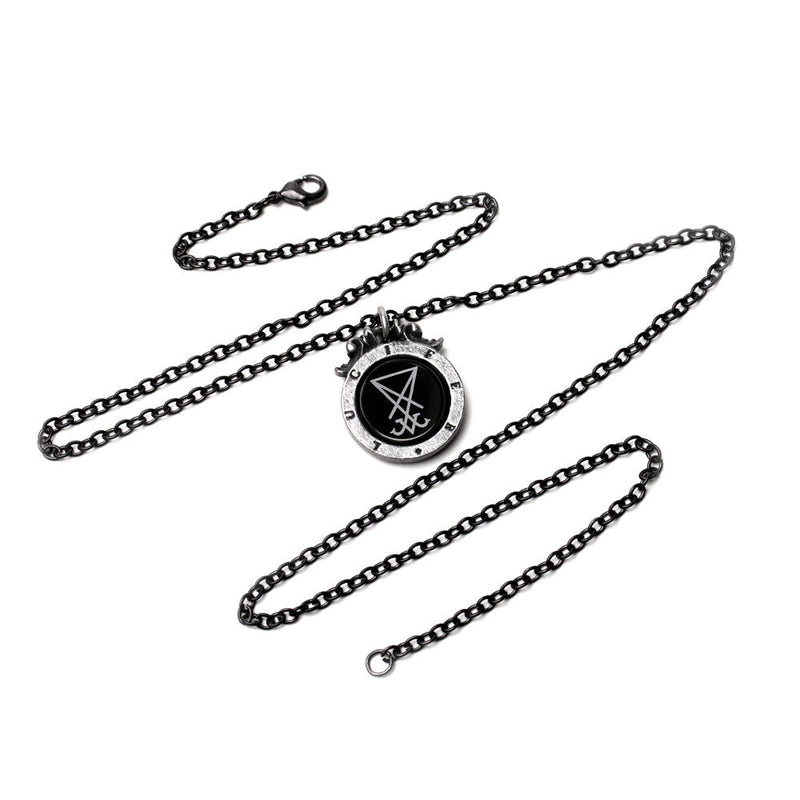 Seal of Lucifer Pendant Necklace by Alchemy Gothic