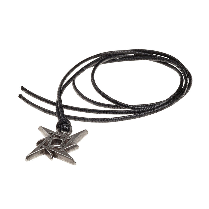 Metallica Ninja Star Pendant Necklace by Alchemy Gothic